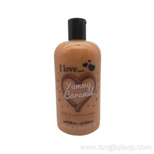 500ml yummy caramel shower gel gift set 50ml